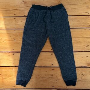 Dark Gray Jogger Fleece Sweatpants